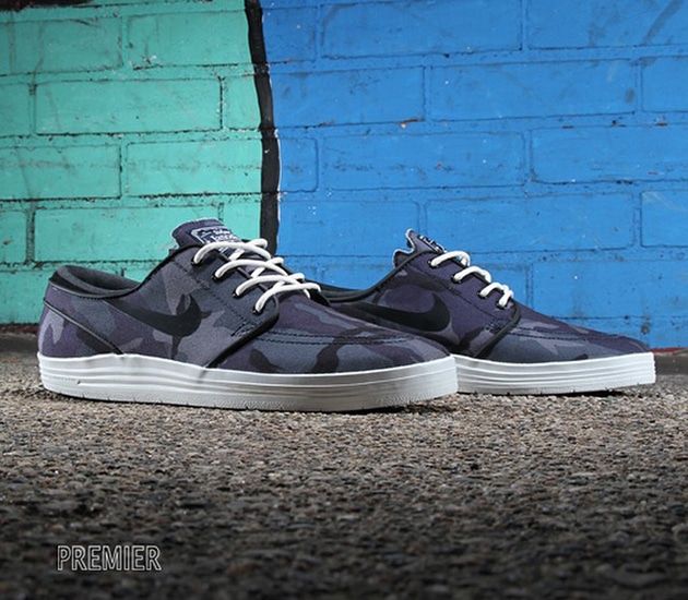 Nike SB Lunar Janoski-Blue Camo0