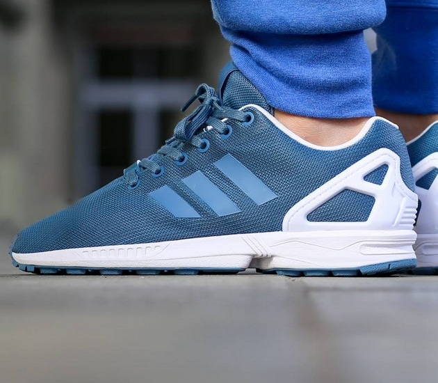 adidas Originals ZX Flux - Stonewash Blue / White