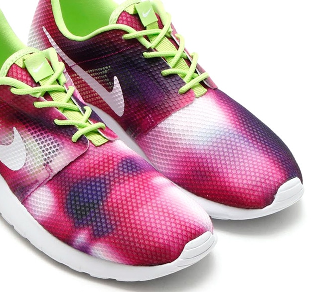 Nike Roshe One Flight Weight GS–Lime-Fucsia Glow-1