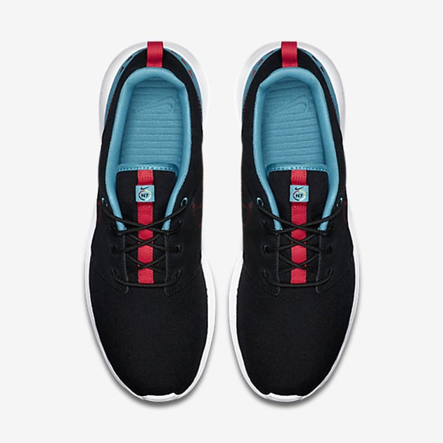 Nike Roshe One N7-Black-Dark Turquoise-University Red-Black-4