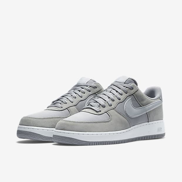 Nike Air Force 1 Low-Wolf Grey-Pure Platinum-White-3