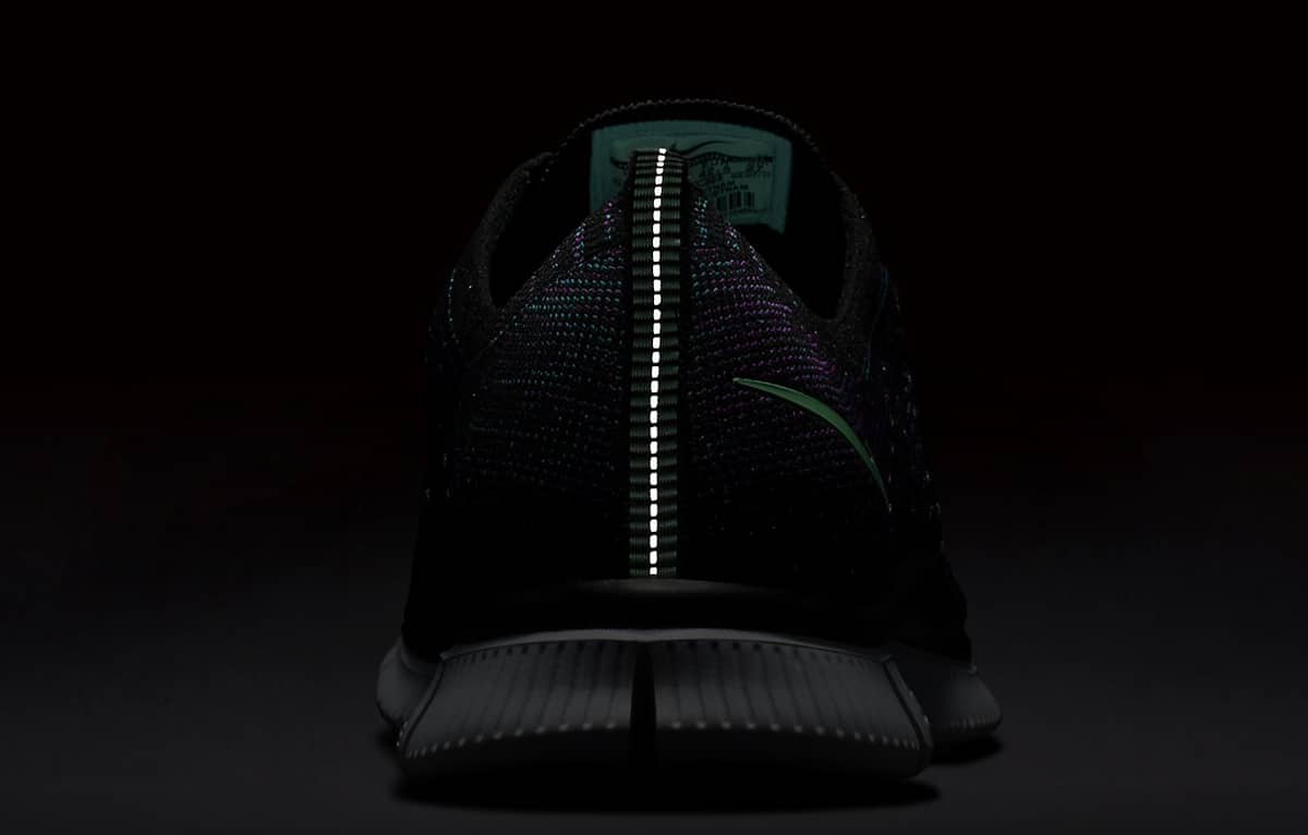 Nike Free Flyknit NSW-Black-Green Glow-Radiant Emerald-Vivid Purple-6