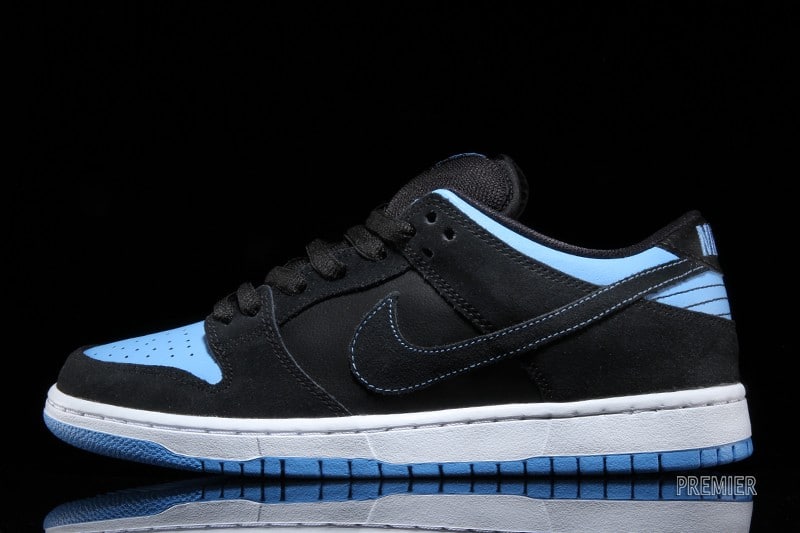 Nike SB Dunk Low - Black / University Blue - White