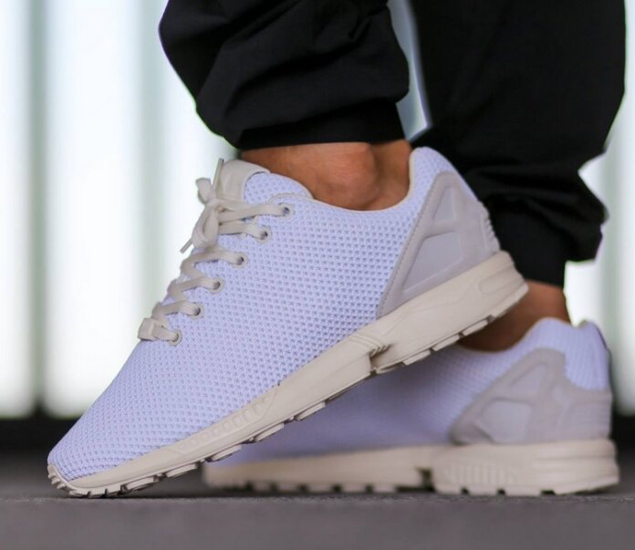adidas Originals ZX Flux - Footwear White / Footwear White - Chalk White