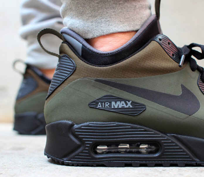 Air Max 90 Mid Winter Dark Loden Nike Air Max 90 Mid Winter - Dark Loden / Black - Dark Grey