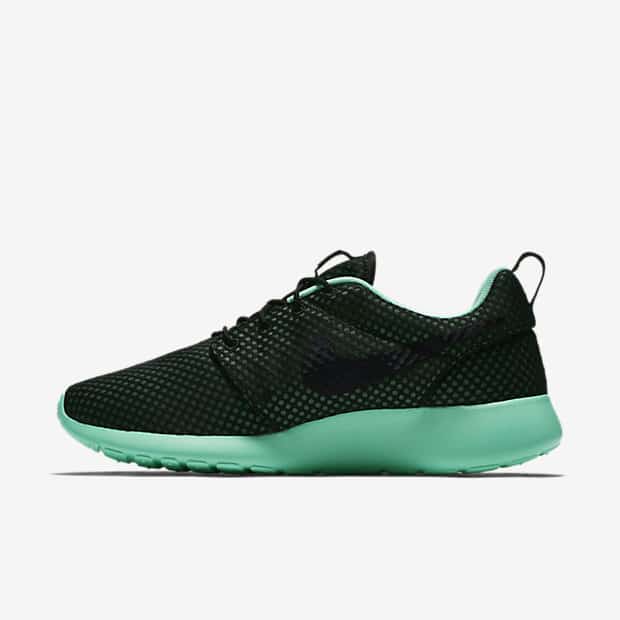 Nike Roshe One Premium-Black-Green Glow-Black-2