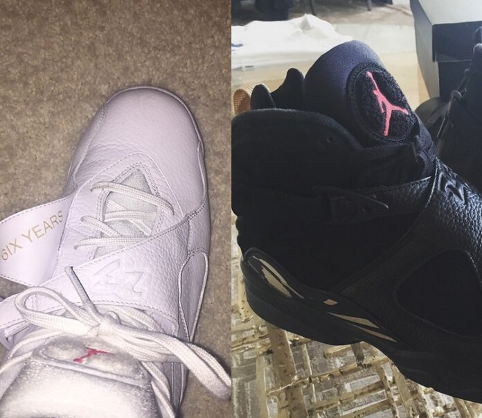 DRAKE X AIR JORDAN VIII „OVO” – BLACK & WHITE - ZAJAWKA