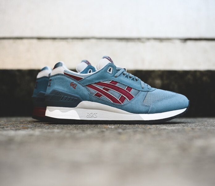 Asics Gel Respector-Goblin Blue-Burgundy