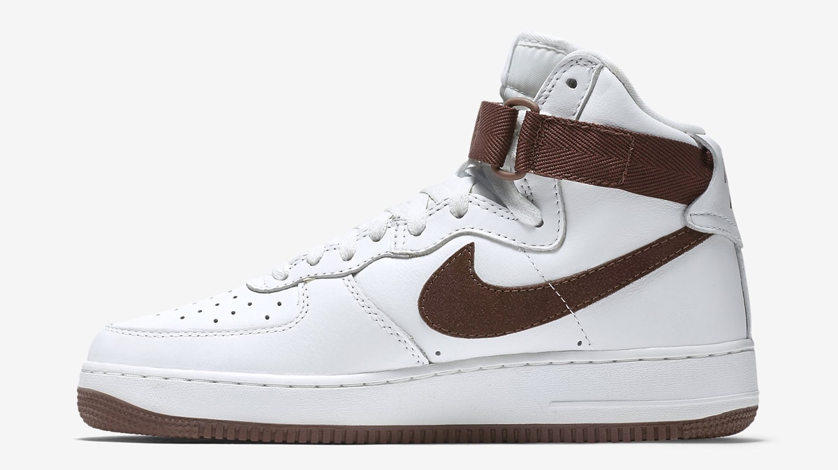 NIKE AIR FORCE 1 HIGH - SUMMIT WHITE / CHOCOLATE