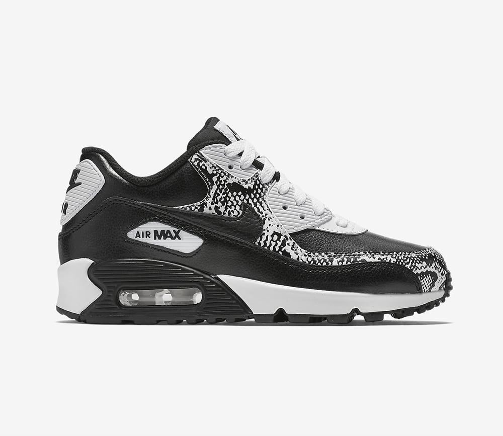 nike air max 90 gs black