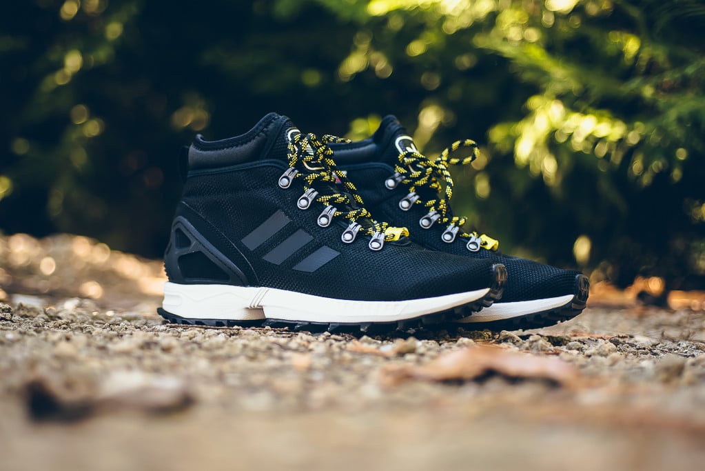 Student Therefore carriage adidas Originals ZX Flux Winter - Black / White
