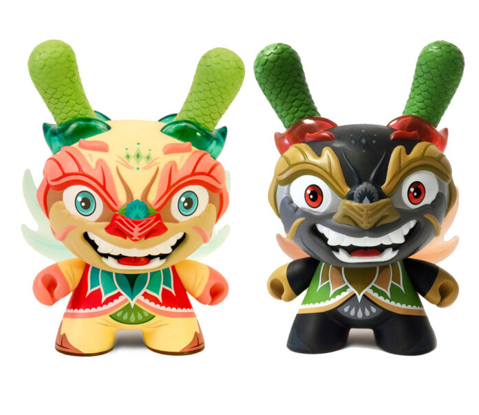 KIDROBOT-IMPERIAL LOTUS DRAGON 8 DUNNY