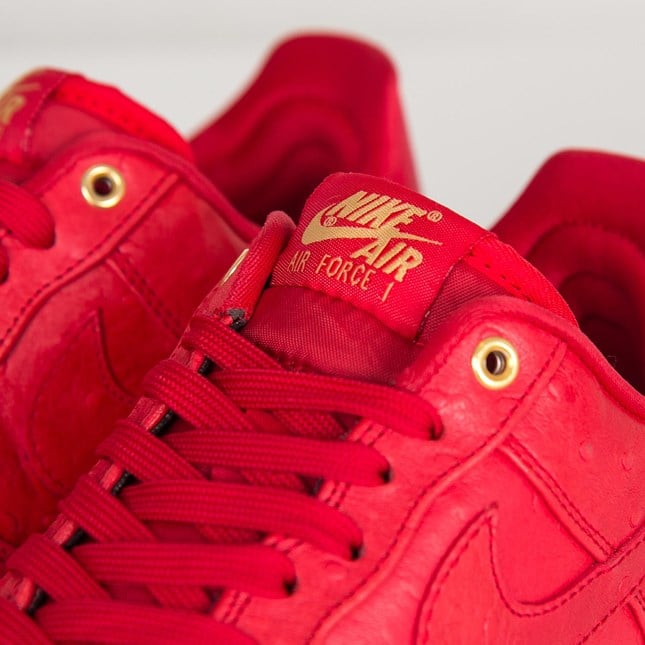 Nike Air Force 1 Comfort Lux Low-Red Ostrich-4