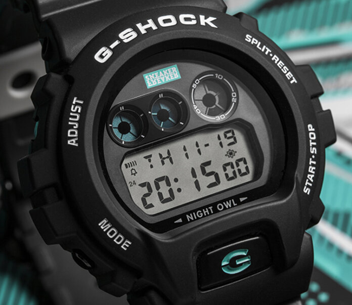 SNEAKER FREAKER x G-SHOCK DW-6900-NIGHTOWL