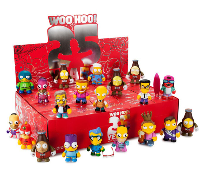 KIDROBOT X THE SIMPSONS 25TH ANNIVERSARY