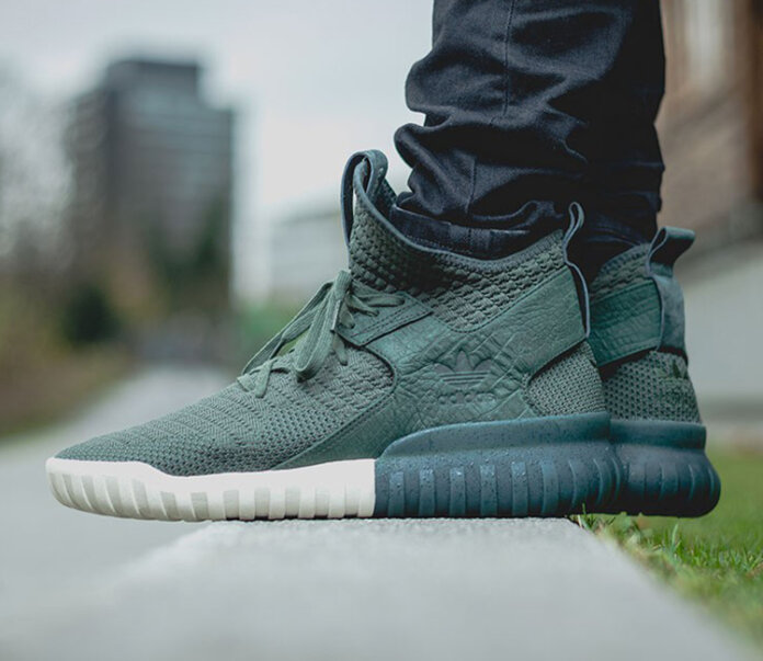 ADIDAS TUBULAR X PRIMEKNIT-SHADOW GREEN
