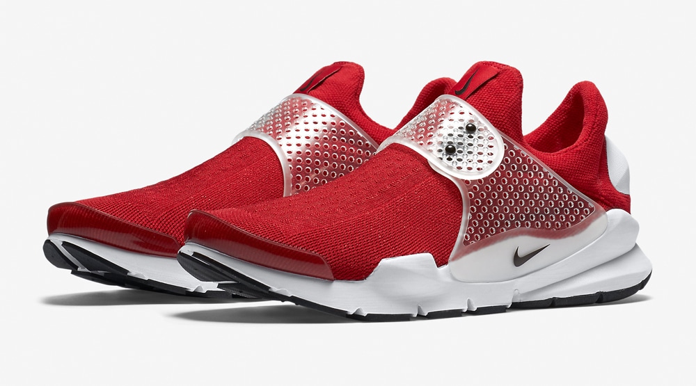 NIKE SOCK DART-RED-WHITE-3