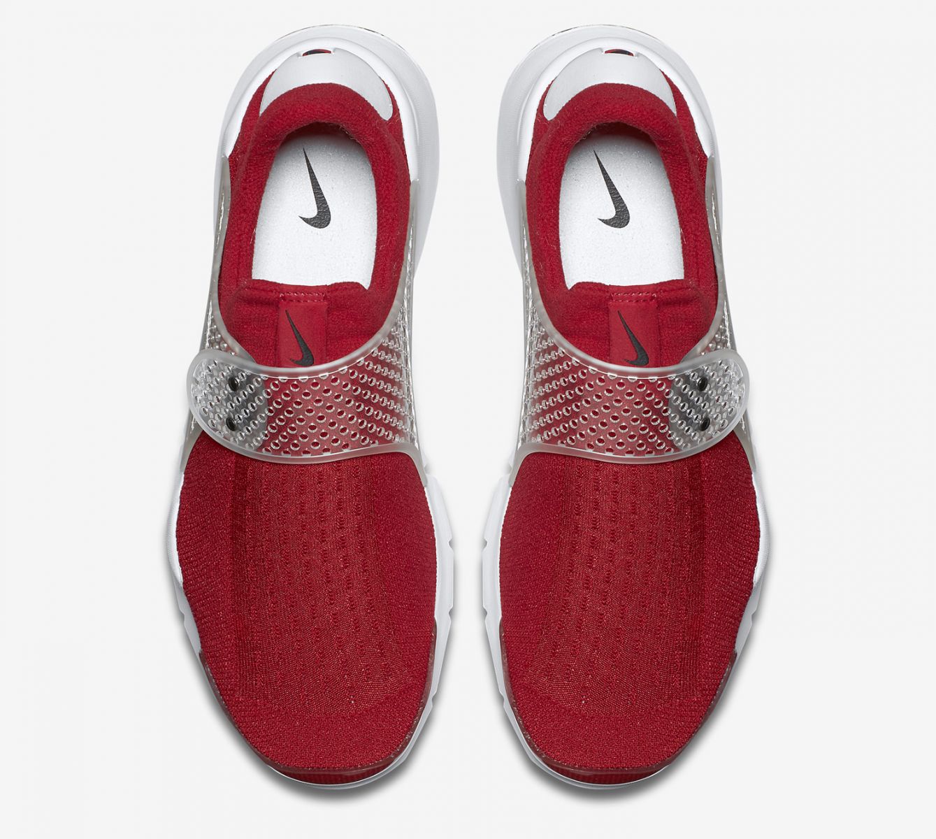 NIKE SOCK DART-RED-WHITE-4