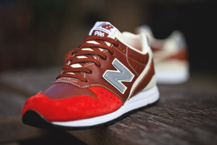 WHIZ LIMITED x mita sneakers x New Balance 996 - Brick Red / Brown