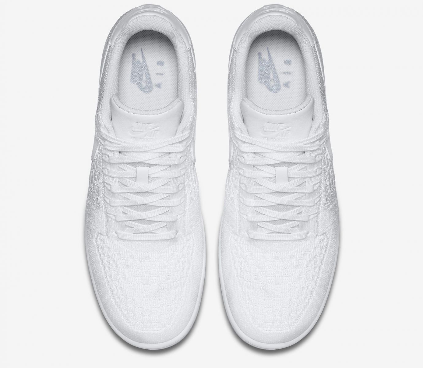 Nike Flyknit Air Force 1 Low-White-White-4