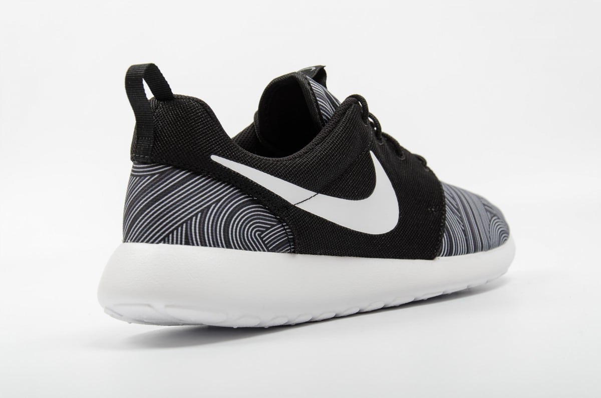 Nike Roshe One Print-Black-Shark-Wolf Grey-White-5