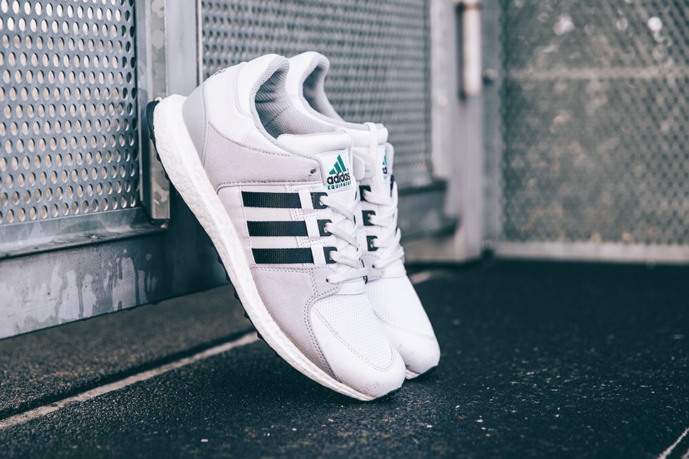 adidas Equipment Support 93 16 Boost-Vintage White-Core Black-Sub Green-5