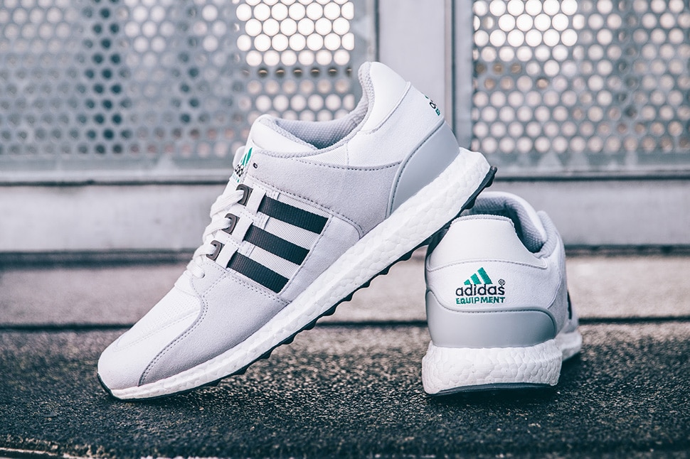 adidas Equipment Support 93 16 Boost-Vintage White-Core Black-Sub Green-6