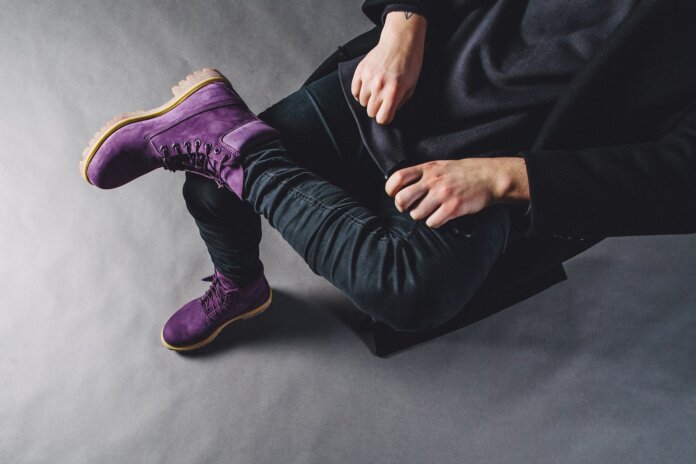 VILLA X TIMBERLAND 6 INCH BOOT „Purple Diamond”