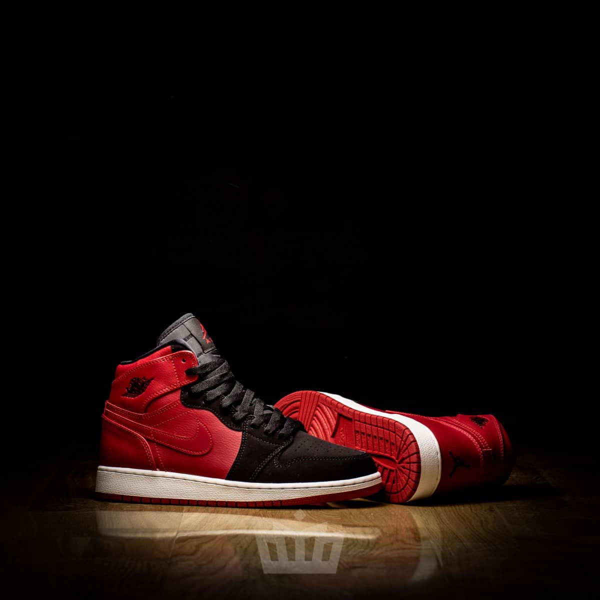 Air Jordan I GS-Black-Varsity Red-White-2