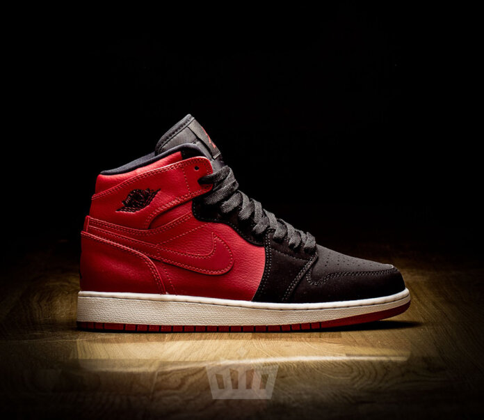 Air Jordan I GS-Black-Varsity Red-White