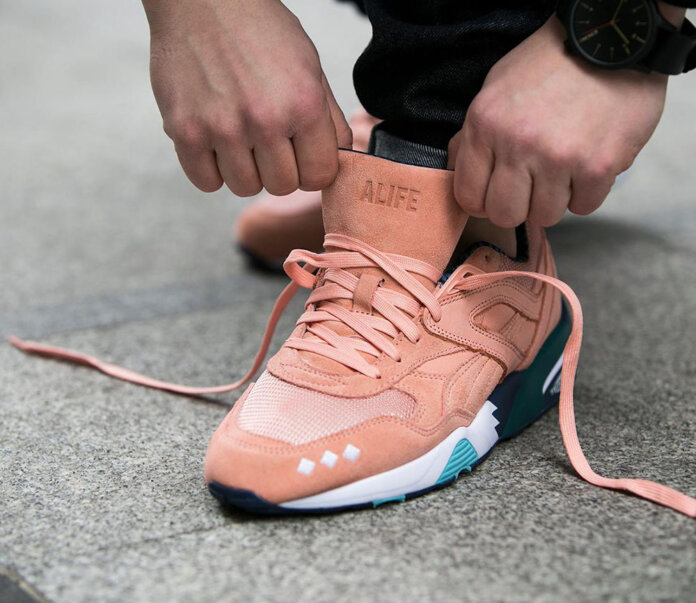Puma R698 x Alife-Peach Bud