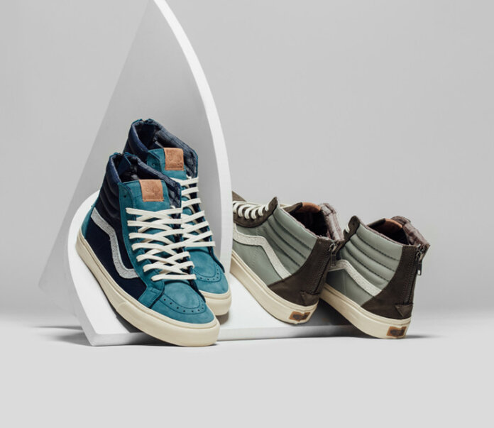 VANS LEATHER SK8-HI ZIP PACK