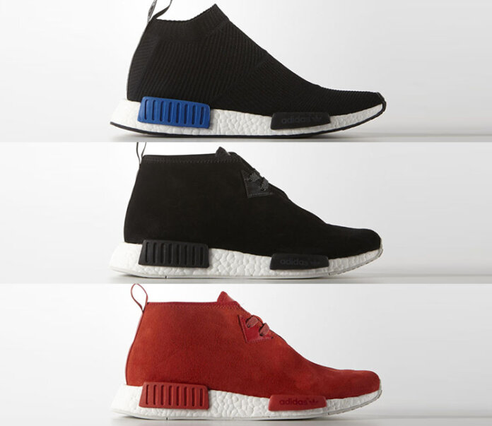 adidas NMD Chukka Boost-3 wersje (2016)