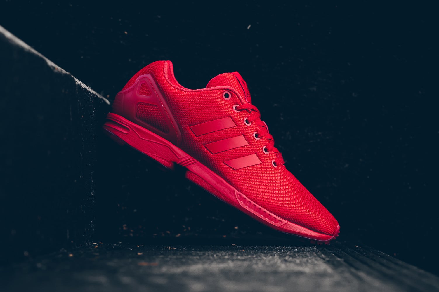 adidas zx flux weave red