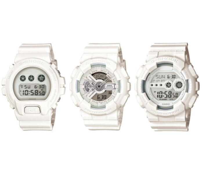 CASIO G-SHOCK-TREND WHITE PACK