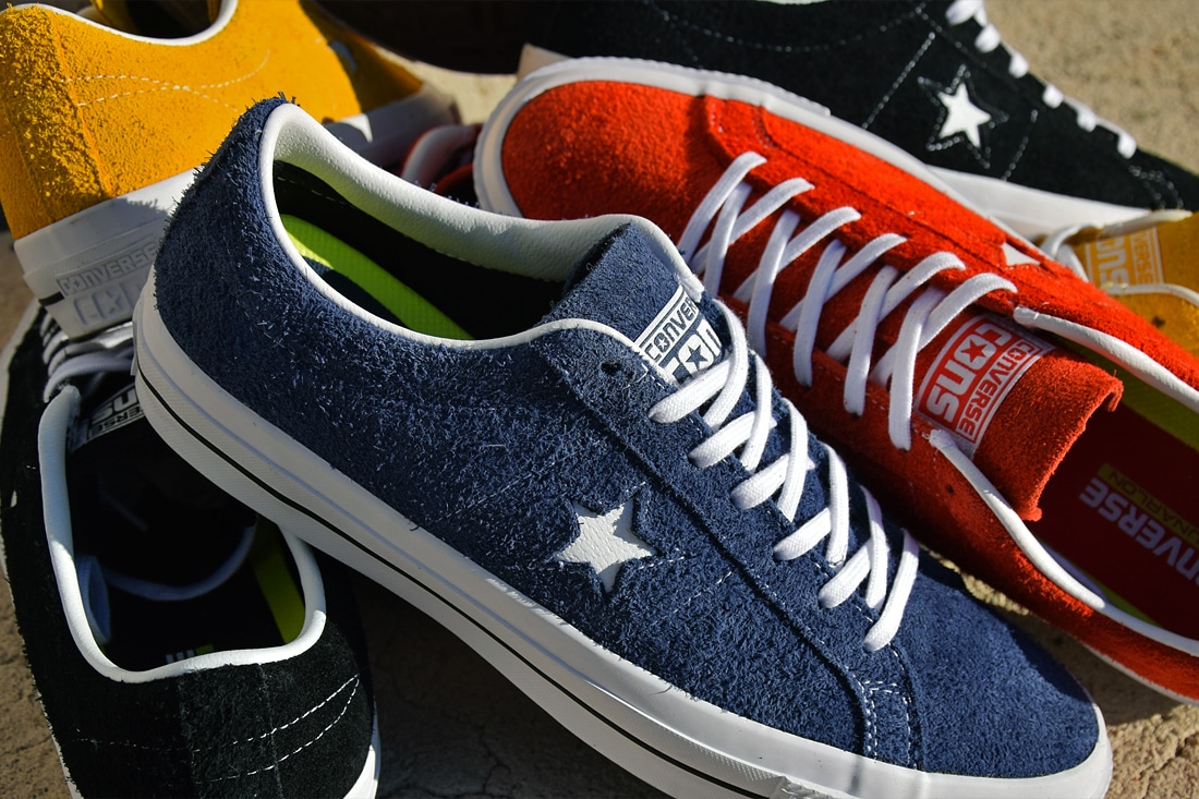 CONVERSE ONE STAR-HAIRY SUEDE PACK-1
