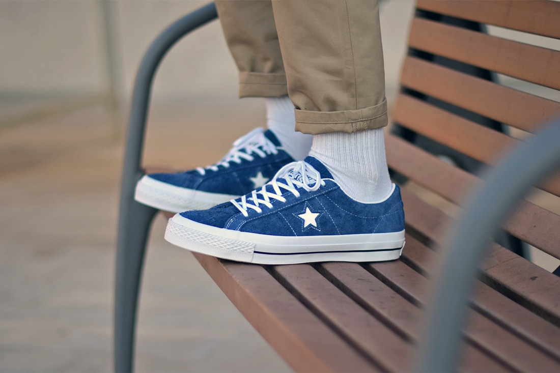 CONVERSE ONE STAR-HAIRY SUEDE PACK-4
