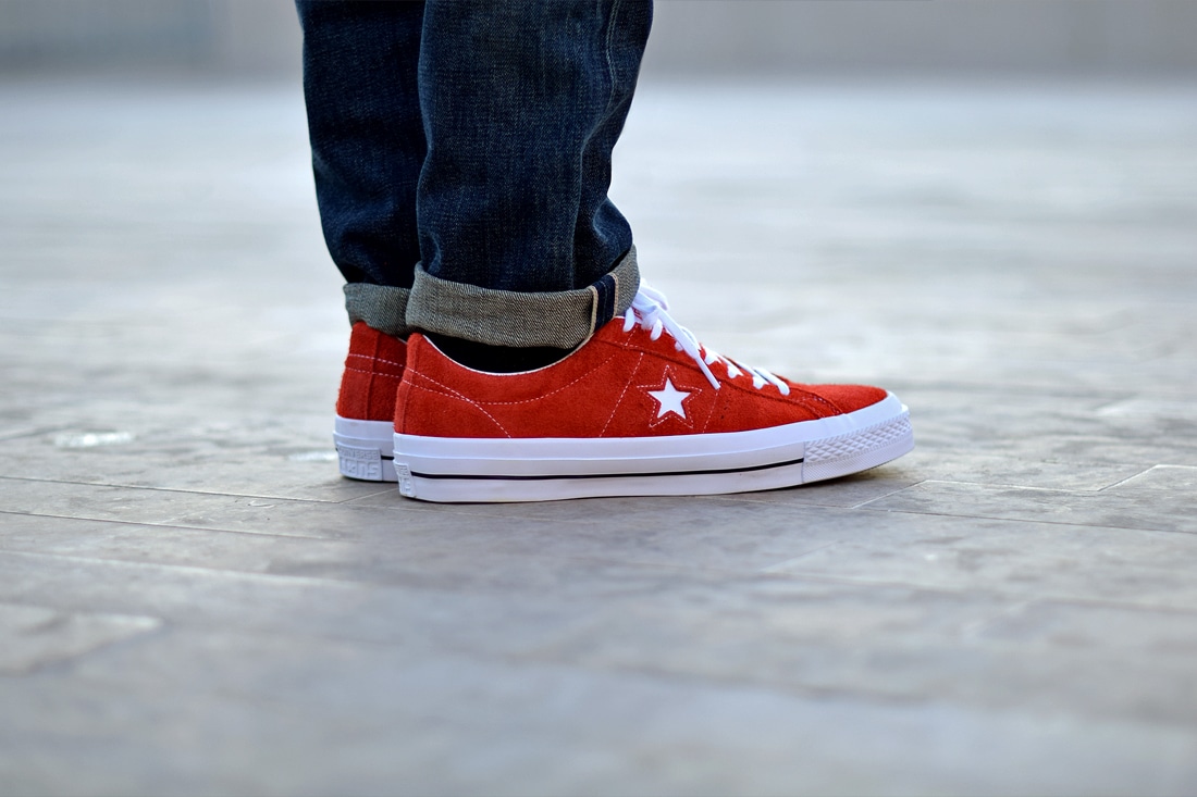 CONVERSE ONE STAR-HAIRY SUEDE PACK-5