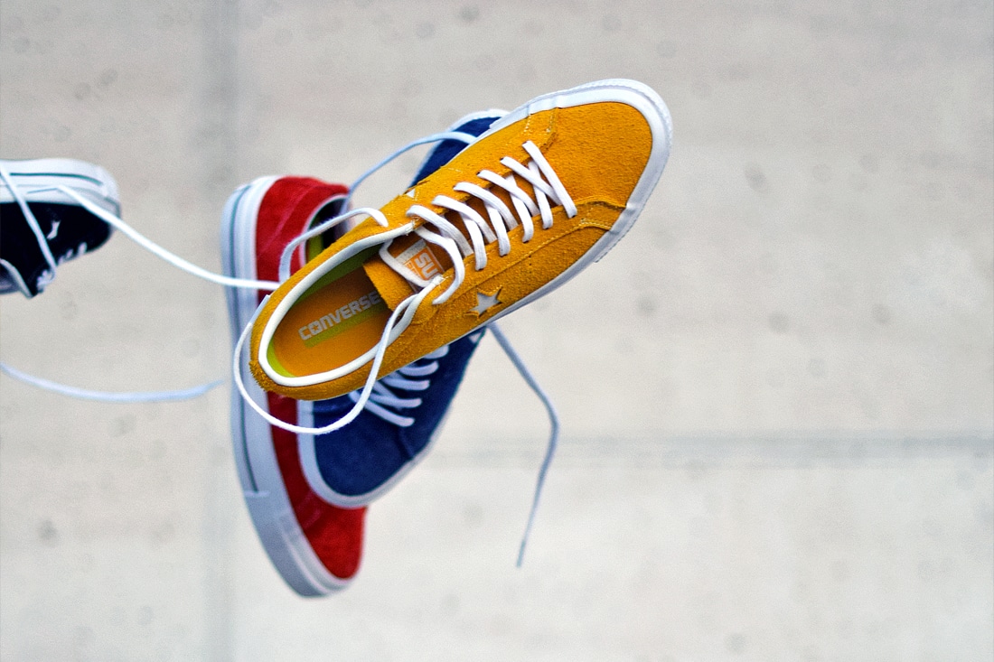 CONVERSE ONE STAR-HAIRY SUEDE PACK-8