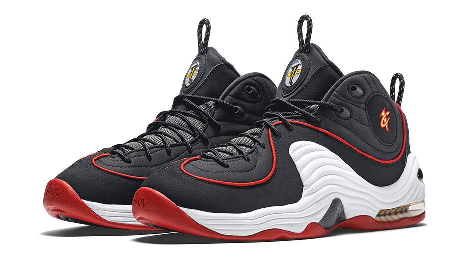 NIKE AIR PENNY 2–BLACK-UNIVERSITY RED-WHITE-3