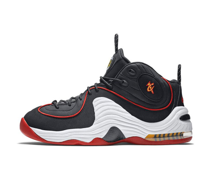 NIKE AIR PENNY 2–BLACK-UNIVERSITY RED-WHITE