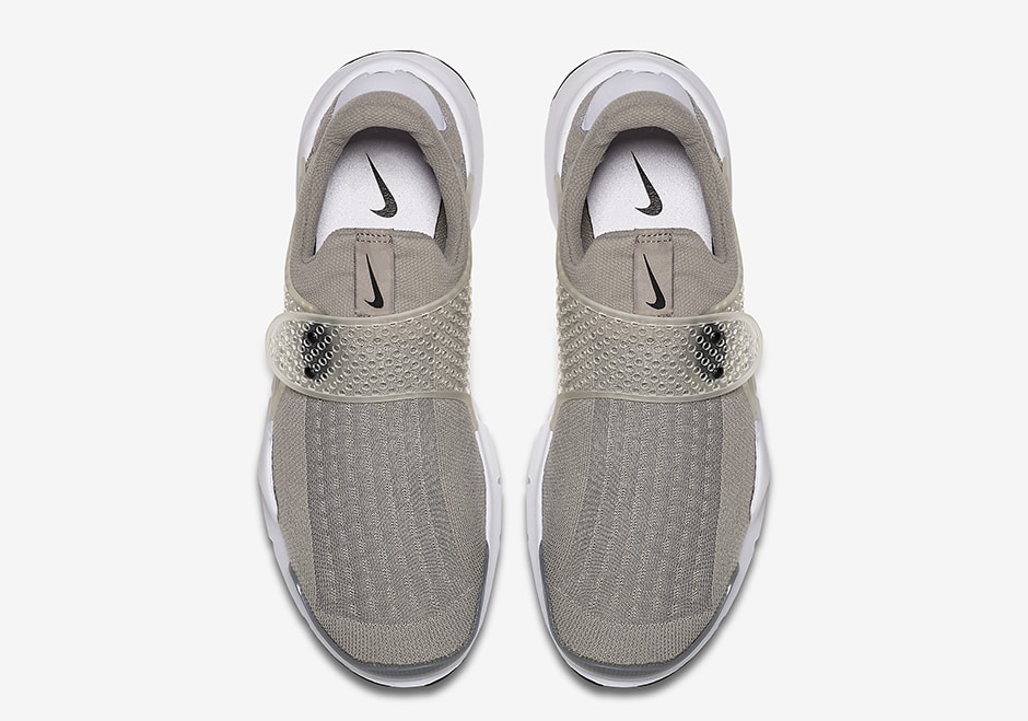 Nike Sock Dart-Medium Grey-White-Black-4