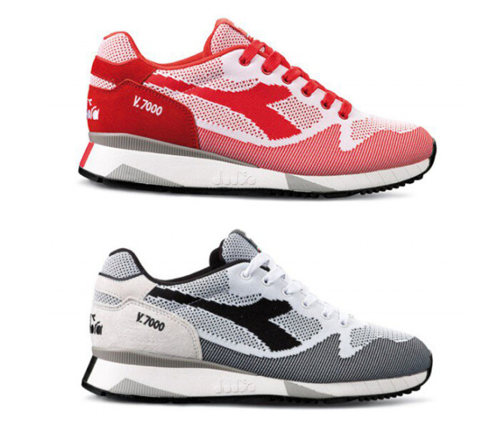 Model Diadora V7000 Weave z konstrukcją Knit (Wiosna 2016) - Zajawka