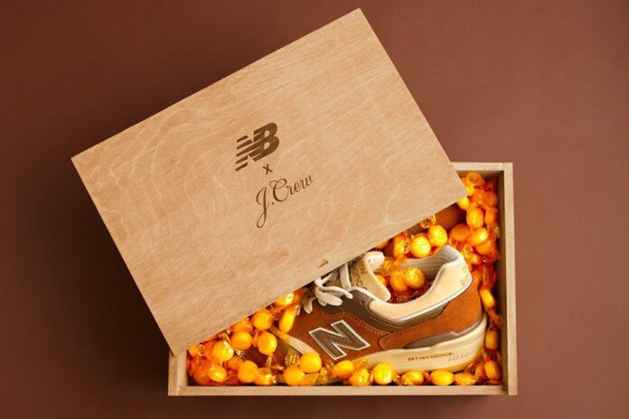 J. Crew x New Balance 997 „Butterscotch”