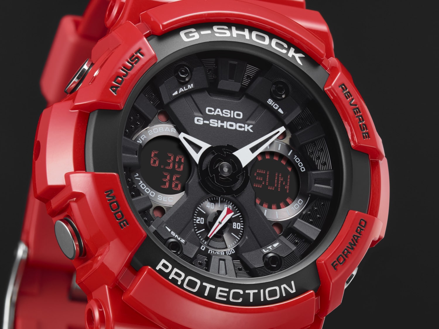 G-SHOCK GA-201RD-4A cena 770zł