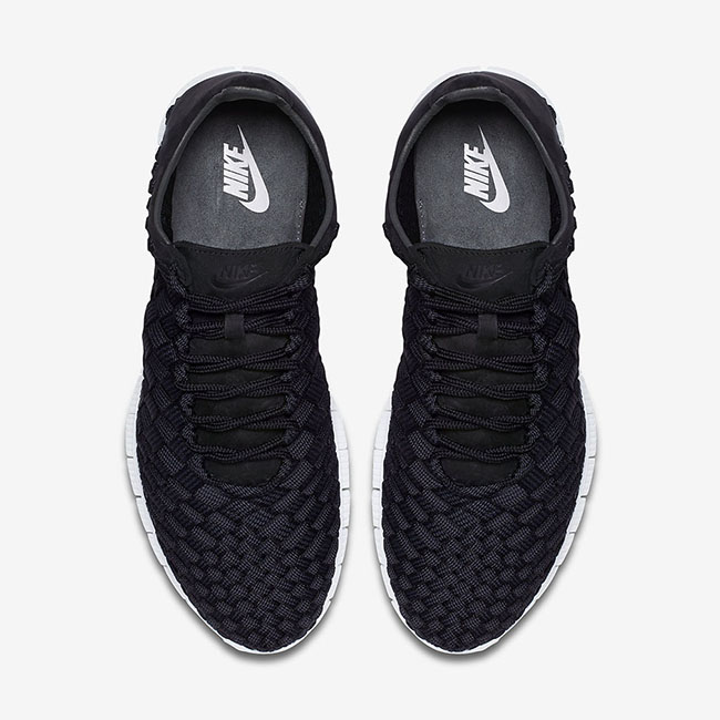 Nike Free Inneva Woven-Black White-2