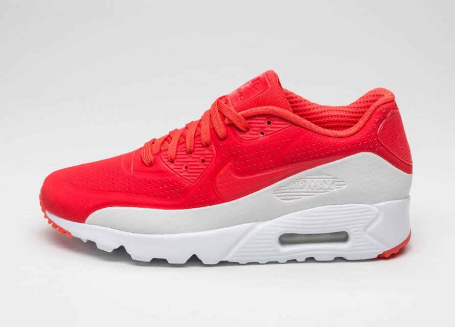 Nike Air Max 90 Ultra Moire - Light Crimson / Grey - White