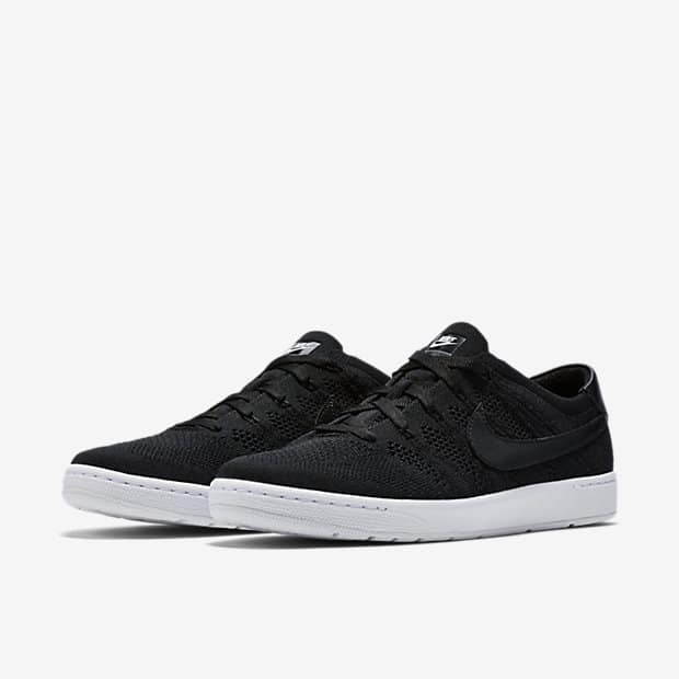 Nike Tennis Classic Ultra Flyknit-Black-Black-White-Dark Grey-4