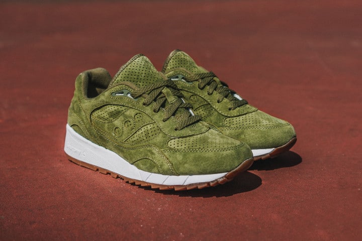 Packer Exclusive- Saucony Shadow 6000-Olive Suede-11