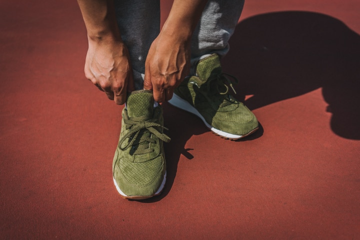 Packer Exclusive- Saucony Shadow 6000-Olive Suede-2